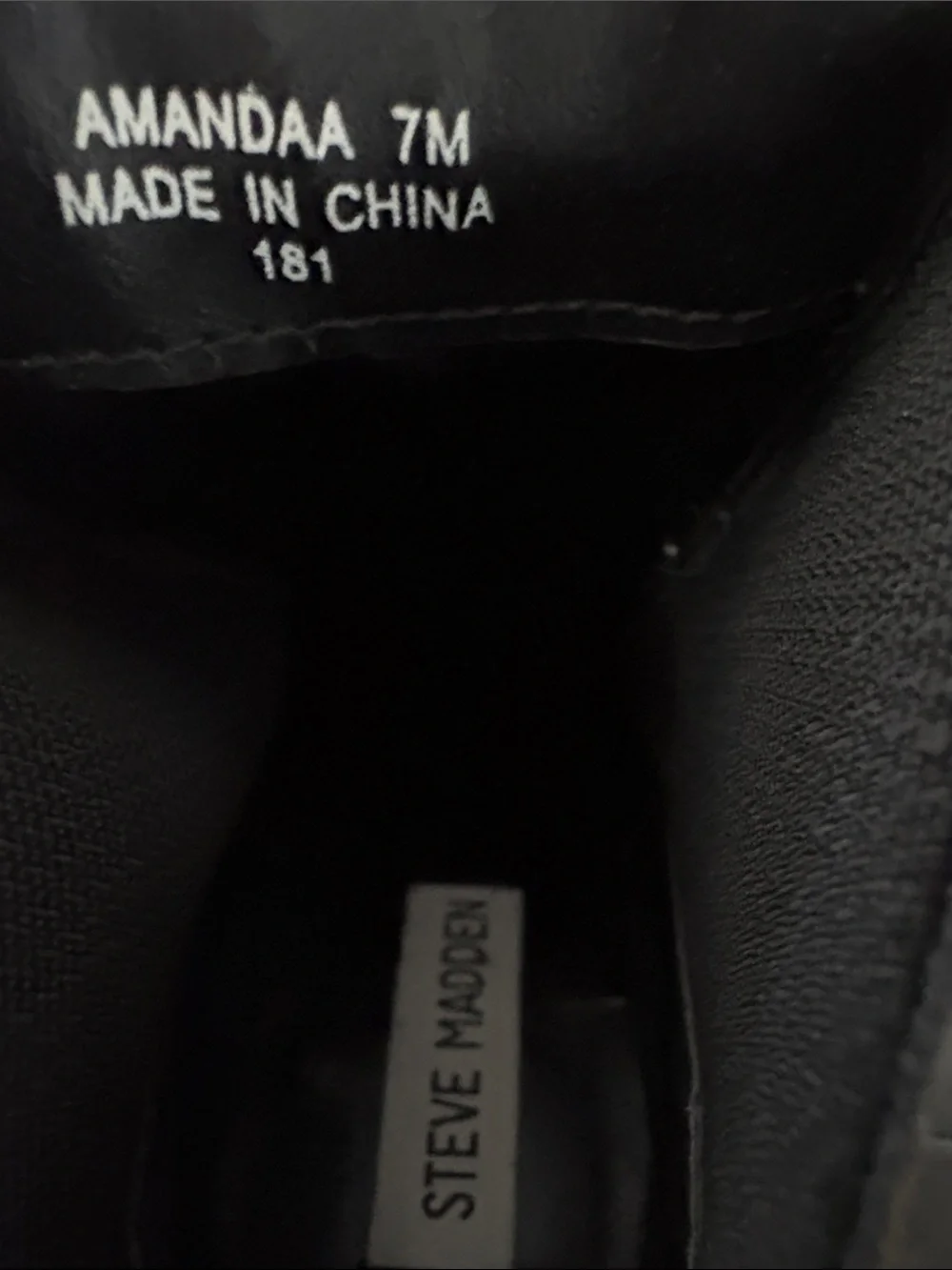 Steve Madden Black Platform Chelsea Ankle Boots